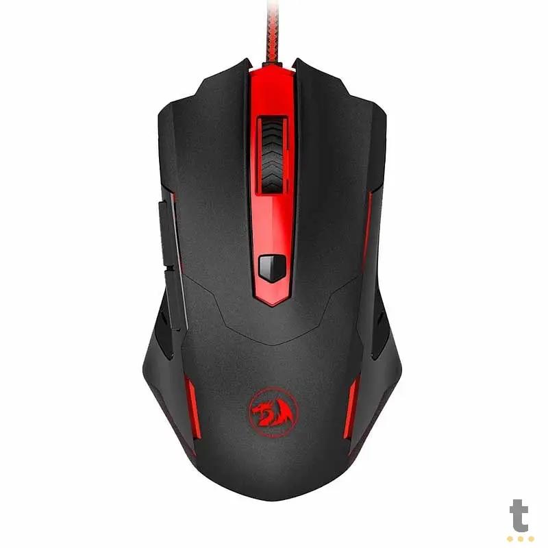 Mouse Gamer Redragon Pegasus 6 Botoes 7200 Dpi Black / Red - M705