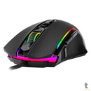 Mouse Gamer Redragon Ranger 9 Botões 12400dpi Preto RGB - M910-RGB