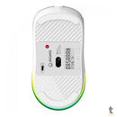 Mouse Gamer Sem Fio PCYes Basaran White Ghost 6 Botões 10000dpi RGB Branco - PMGBRSTWG