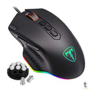 Mouse Gamer T-Dagger Bettle 10 Botoes 8000dpi RGB - T-TGM305