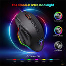 Mouse Gamer T-Dagger Bettle 10 Botoes 8000dpi RGB - T-TGM305