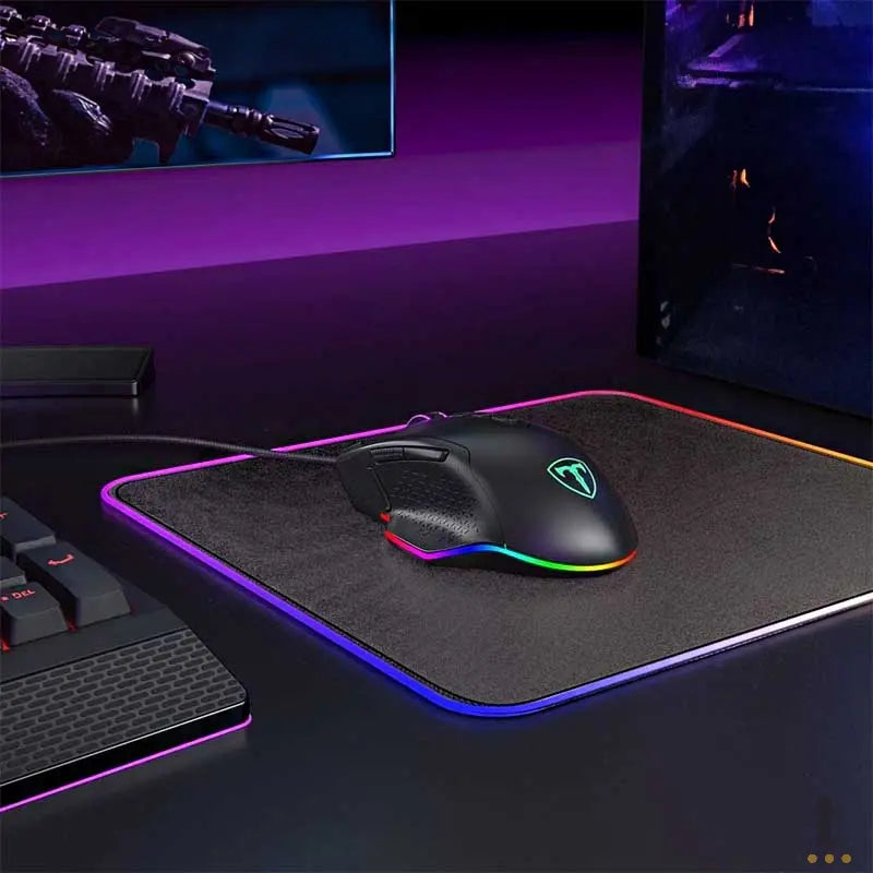 Mouse Gamer T-Dagger Bettle 10 Botoes 8000dpi RGB - T-TGM305