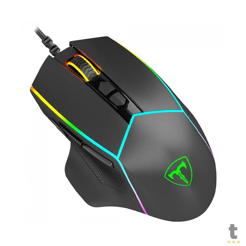 Mouse Gamer T-Dagger Camaro V2 8 Botões 8000dpi  RGB - T-TGM306 V2