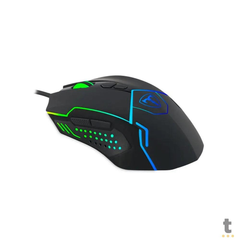 Mouse Gamer T-Dagger Senior 6 Botoes 4800dpi RGB - T-TGM205