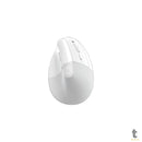 Mouse Sem Fio Ergonomico Fantech Go Comfy Silent 1600Dpi Ajustável 7 Botões Branco - W195R
