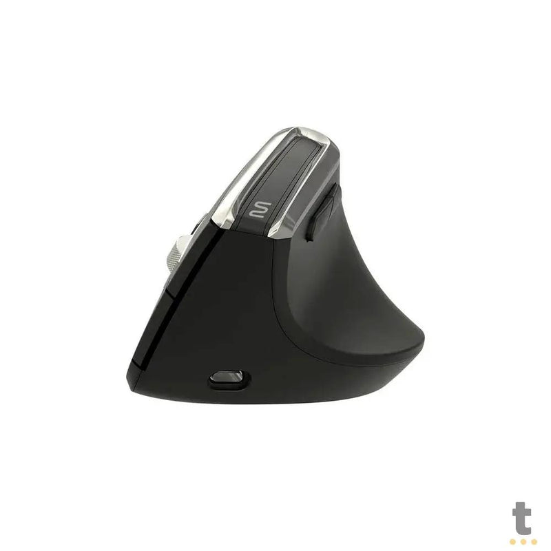 Mouse Sem Fio Ergonomico Multi 3200Dpi Ajustável 6 Botões Preto - MO382