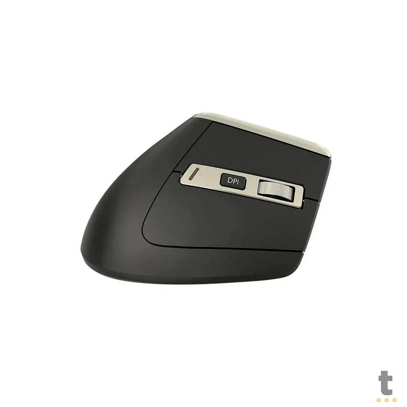 Mouse Sem Fio Ergonomico Multi 3200Dpi Ajustável 6 Botões Preto - MO382