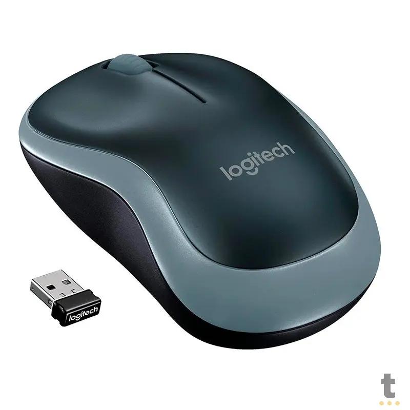 Mouse Sem Fio Logitech M185 Preto 910-002225