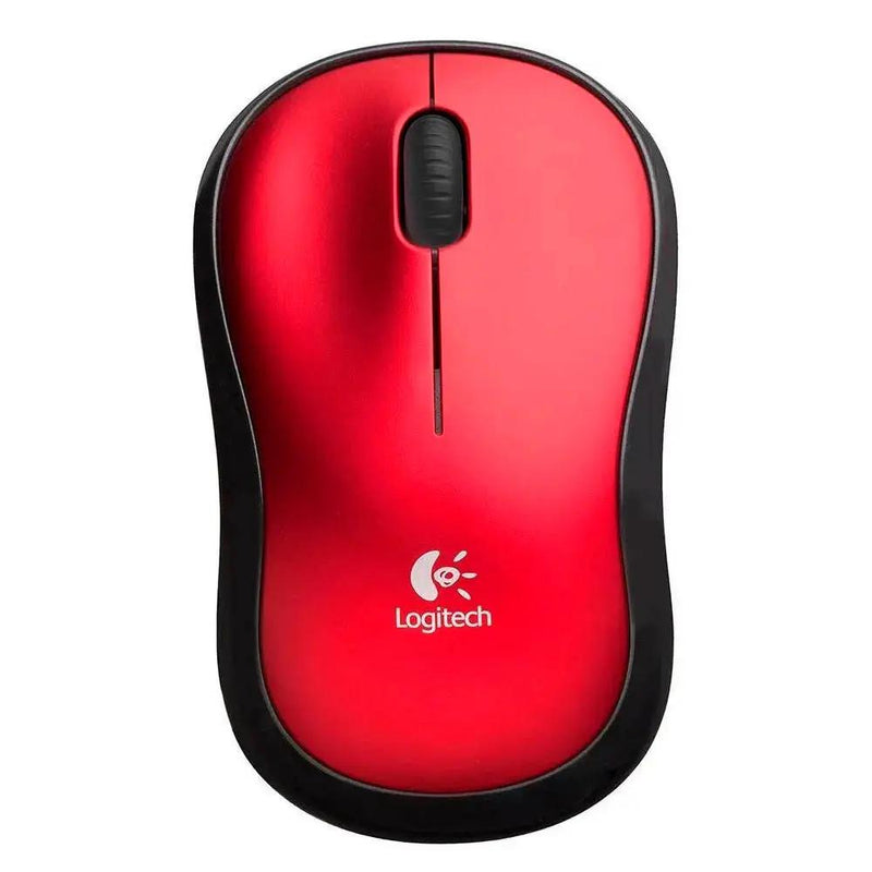 Mouse Sem Fio Logitech M185 Vermelho - 910-003635