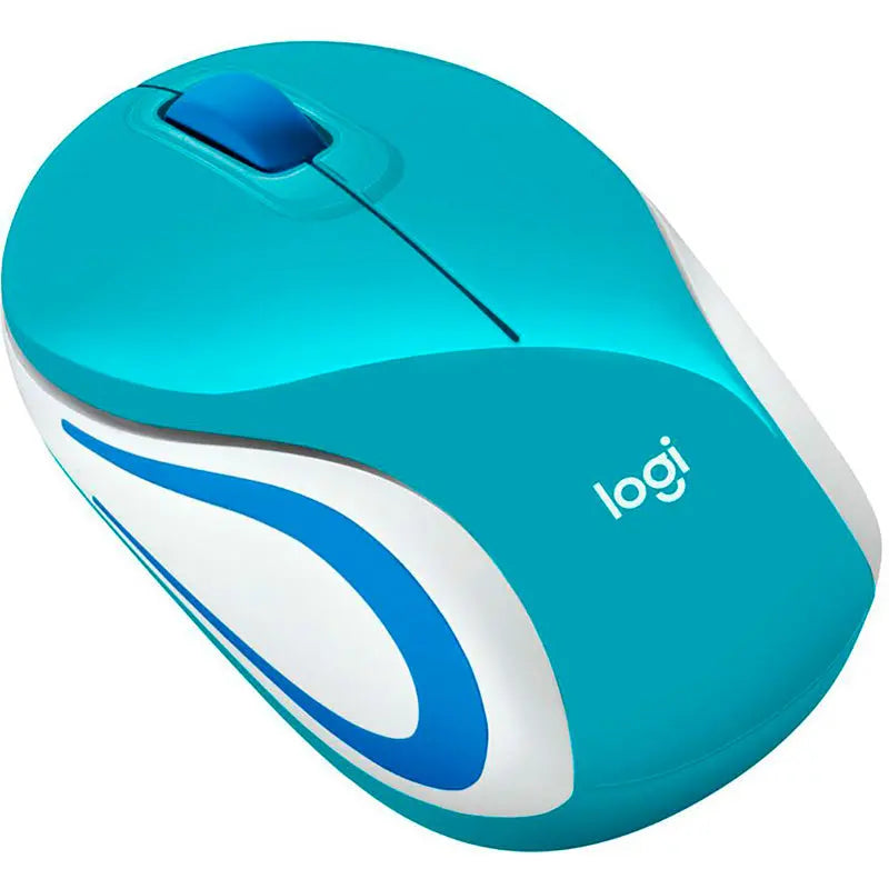 Mouse Sem Fio Logitech M187 Azul 910-005360