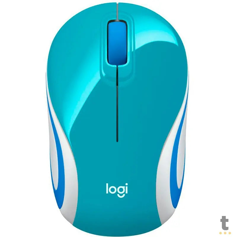 Mouse Sem Fio Logitech M187 Azul 910-005360