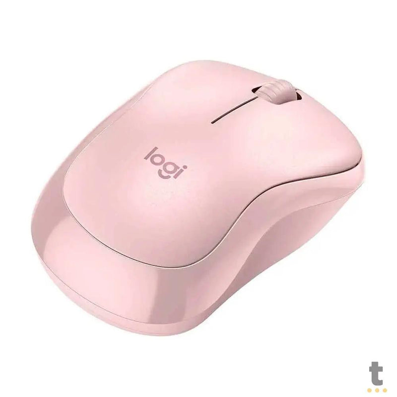Mouse Sem Fio Logitech M240 Bluetooth Silent Rosa - 910-007117