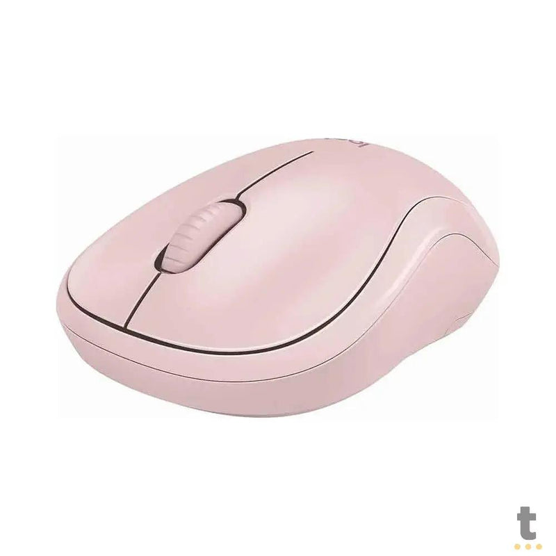 Mouse Sem Fio Logitech M240 Bluetooth Silent Rosa - 910-007117