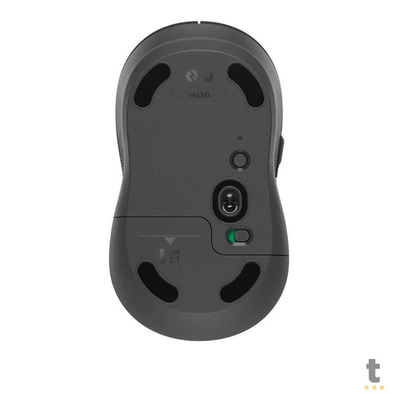 Mouse Sem Fio Logitech M650 Signature Bluetooth Grafite - 910-006250