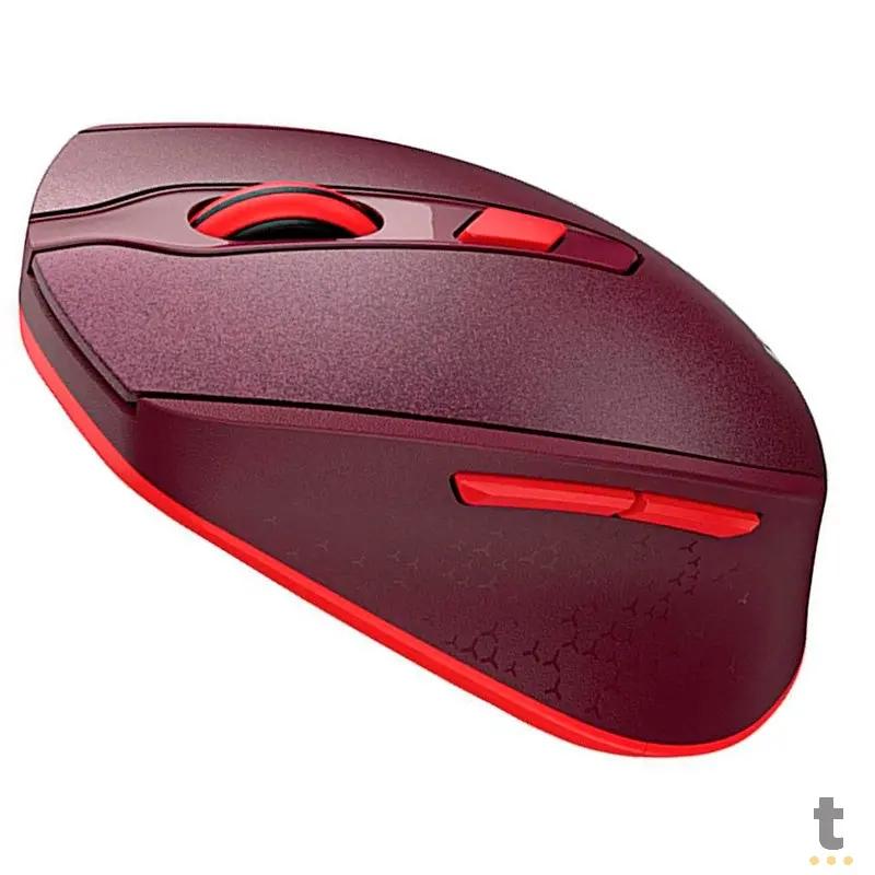 Mouse Sem Fio Maxprint High Concept 1600Dpi Vinho - 6014462