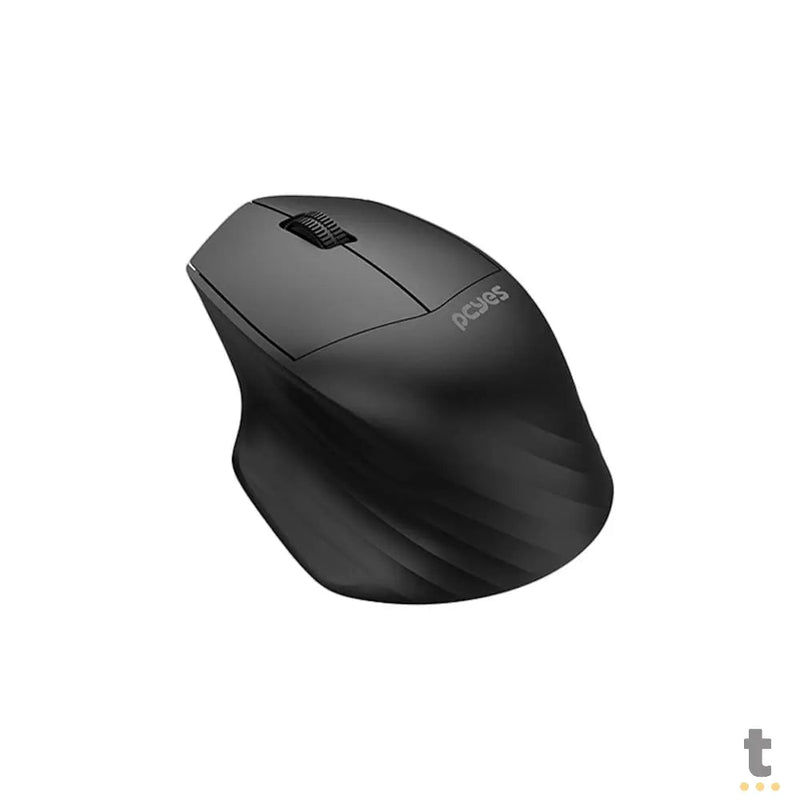 Mouse Sem Fio PCYes Dash Lite 1600Dpi Silent Click Preto - PMDV2BK