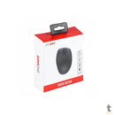 Mouse Sem Fio Recarregável PCYes REC100 Silent Click 1800Dpi Preto - PMRWMDSCB