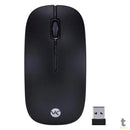Mouse Sem Fio Wireless Dynamik Flat Vinik Preto 2.4Ghz 1200dpi Usb - DM100