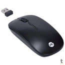 Mouse Sem Fio Wireless Dynamik Flat Vinik Preto 2.4Ghz 1200dpi Usb - DM100