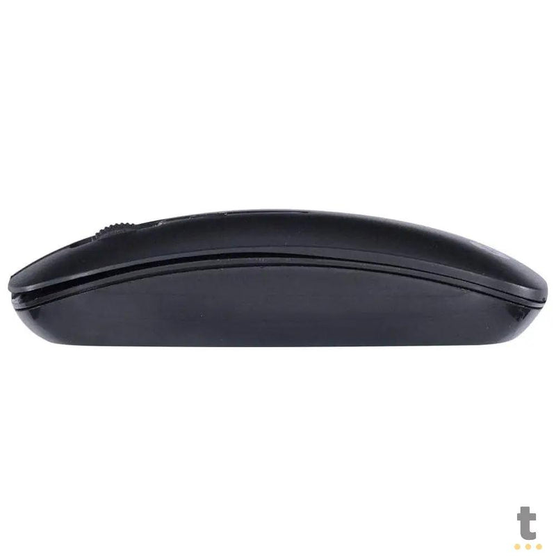 Mouse Sem Fio Wireless Dynamik Flat Vinik Preto 2.4Ghz 1200dpi Usb - DM100