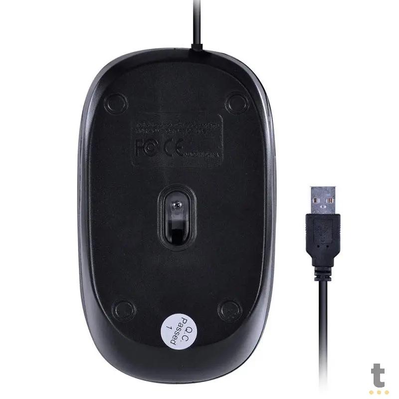 Mouse USB Dynamic Color 1200DPI 1.8m Preto Vinik - DM130