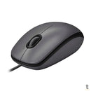 Mouse Usb Logitech M100 Cinza 910-001601