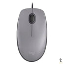 Mouse Usb Logitech M110 Silencioso Cinza - 910-005494