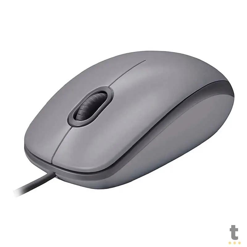 Mouse Usb Logitech M110 Silencioso Cinza - 910-005494