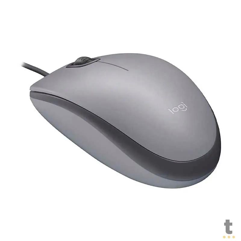Mouse Usb Logitech M110 Silencioso Cinza - 910-005494