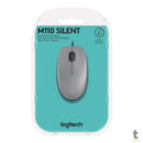 Mouse Usb Logitech M110 Silencioso Cinza - 910-005494