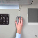 Mouse Usb Logitech M110 Silencioso Cinza - 910-005494