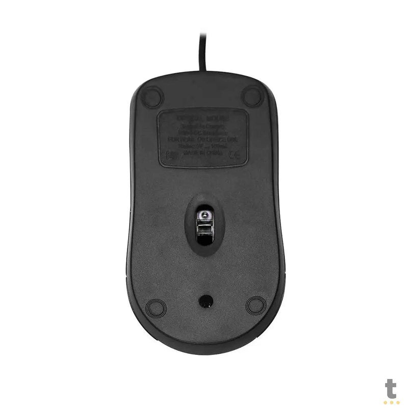 Mouse Usb Multilaser 1200DPI Preto - MO308