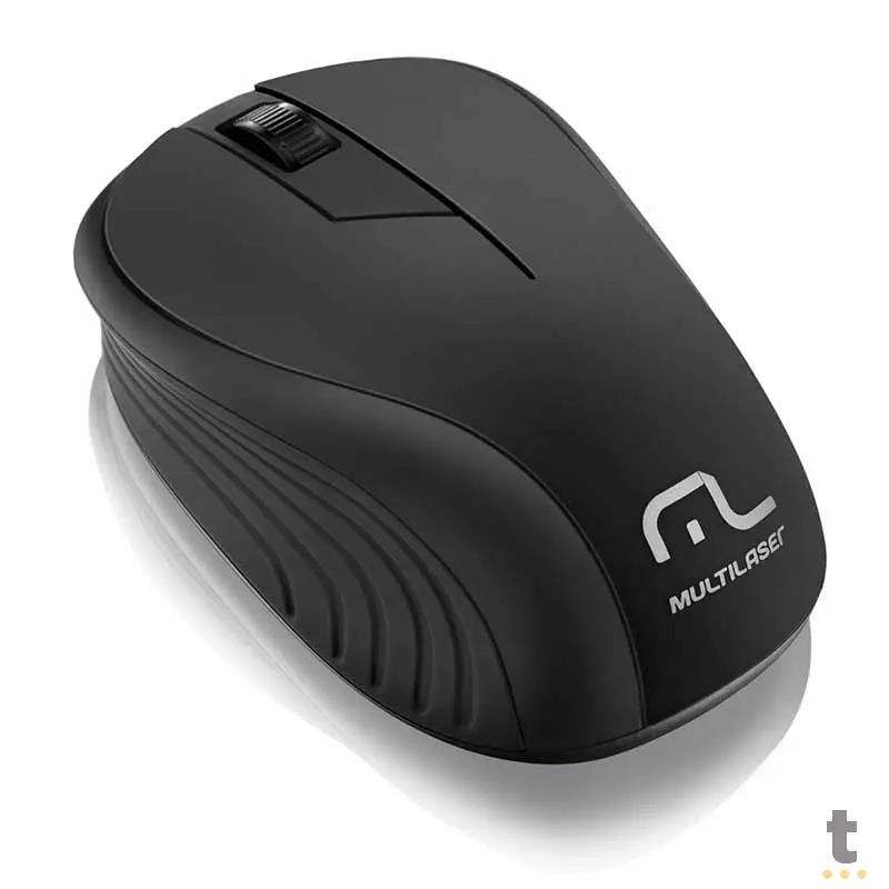 Mouse sem Fio Multilaser 2.4Ghz 1200DPI - MO212