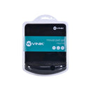 Mousepad Com Apoio De Pulso Quadrado Em Gel Vinik Preto - MPG-02P
