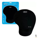Mousepad Com Apoio de Pulso Ergonômico em Gel Preto Knup - KP-S04