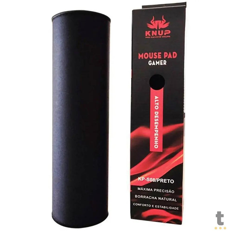 Mousepad Gamer 800x300mm Knup Preto - Kp-S08