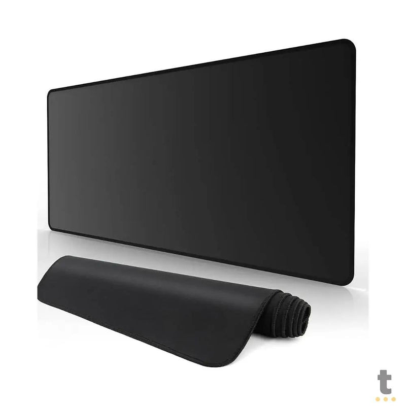 Mousepad Gamer Extra Grande Knup 80x40cm C/ Borda Reforçada Preto - Kp-S09