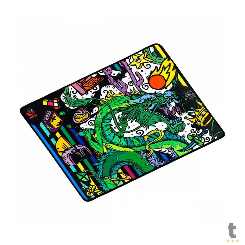 Mousepad Gamer PCYes Ancient Dragon Medium Estilo Speed 500X400MM - PMA50X40