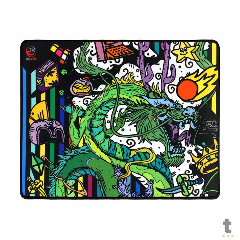 Mousepad Gamer PCYes Ancient Dragon Medium Estilo Speed 500X400MM - PMA50X40