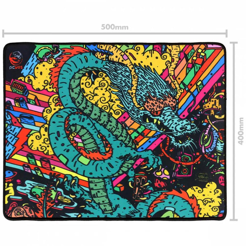 Mousepad Gamer PCYes Dragon Medium Estilo Speed 500X400MM - PMD50X40