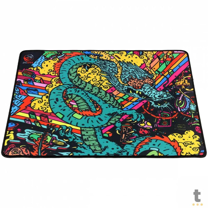 Mousepad Gamer PCYes Dragon Medium Estilo Speed 500X400MM - PMD50X40