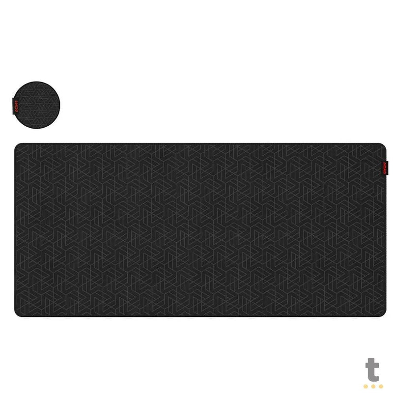 Mousepad Gamer PCYes Maze Extended Black Vulcan 900X420mm - PMM90X42BV