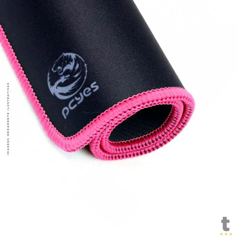 Mousepad Gamer PCYes Pink Medium Estilo Speed Rosa 500X400MM - PMC50X40P