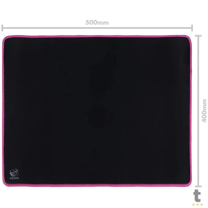 Mousepad Gamer PCYes Pink Medium Estilo Speed Rosa 500X400MM - PMC50X40P