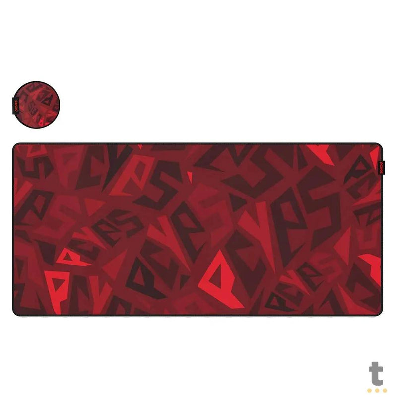Mousepad Gamer PCYes Signature Extended Red Magma Limited 900X420mm - PMS90X42RM