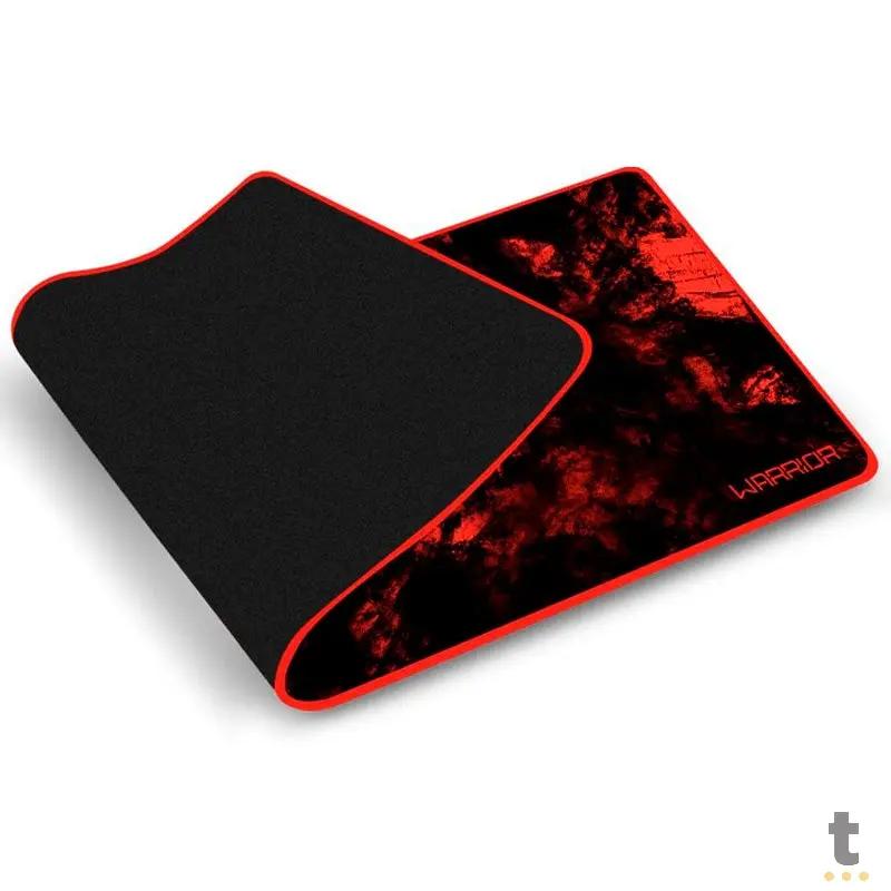 Mousepad Gamer Warrior Vermelho Para Teclado E Mouse Ac301