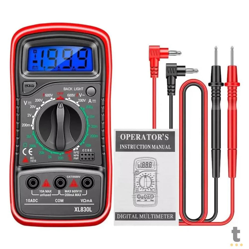 Multímetro Digital C/ 32 Posições e Registro de Dados - XL-830L