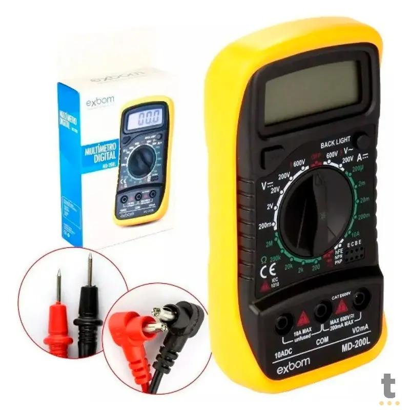 Multimetro Digital Exbom MD-200L