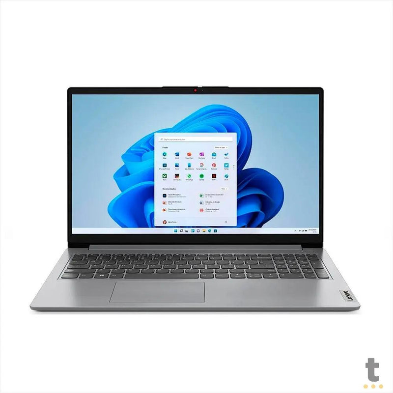 Notebook Lenovo Ideapad 1i I7-1255U 12gb 512Gb Ssd 15.6 Pols Win11 Home Cinza - 82VY000PBR
