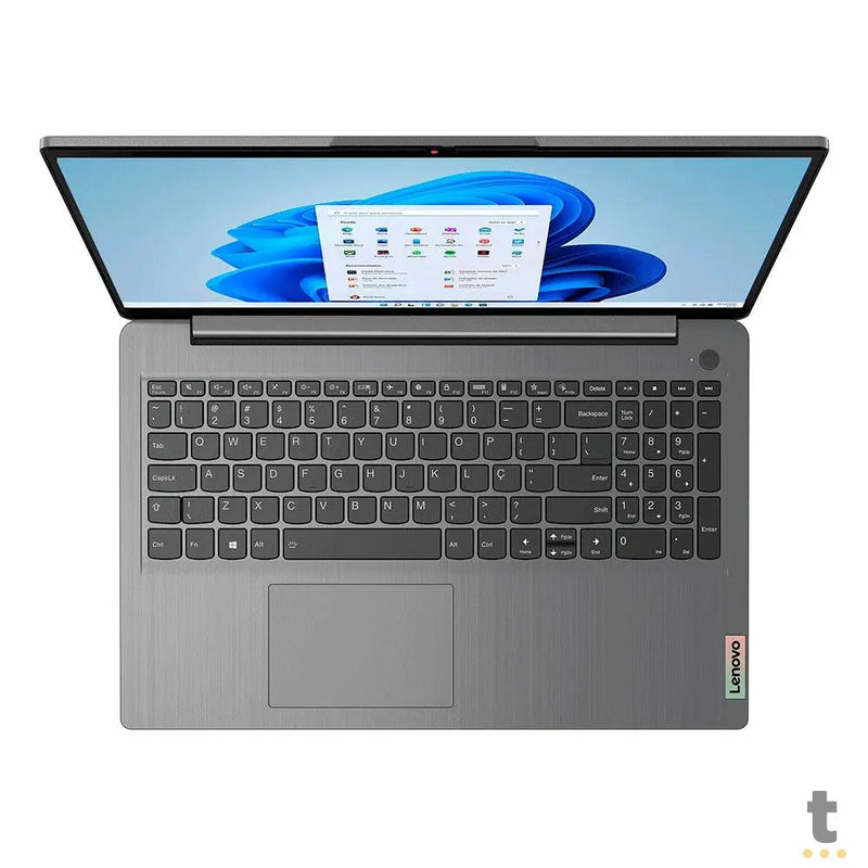 Notebook Lenovo Ideapad 3i I3-1115G4 8gb 256gb Win11 Home Cinza 15.6 Pols - 82MD0010BR